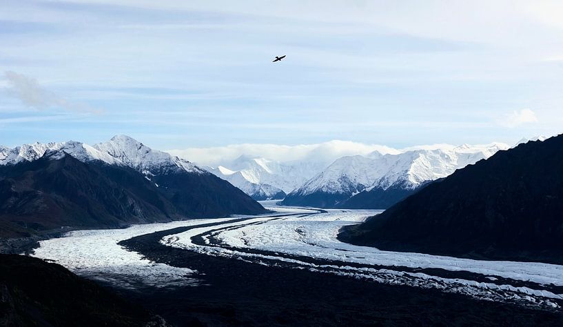 Matanuska Gletsjer Alaska van Nathan Marcusse