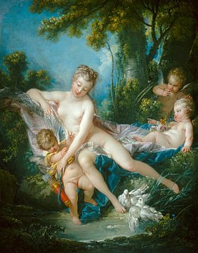 François Boucher. The Bath of Venus, 1751 