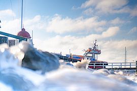 Lifeboat at rest by Martijn Bustin