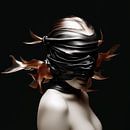 Blindfolded Surrender, Swimming in Freedom by Karina Brouwer thumbnail