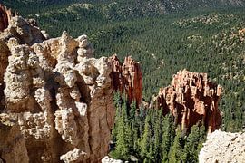Unique rocks at Rainbow Point by Frank's Awesome Travels