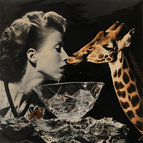 partager l'eau et le baiser est...