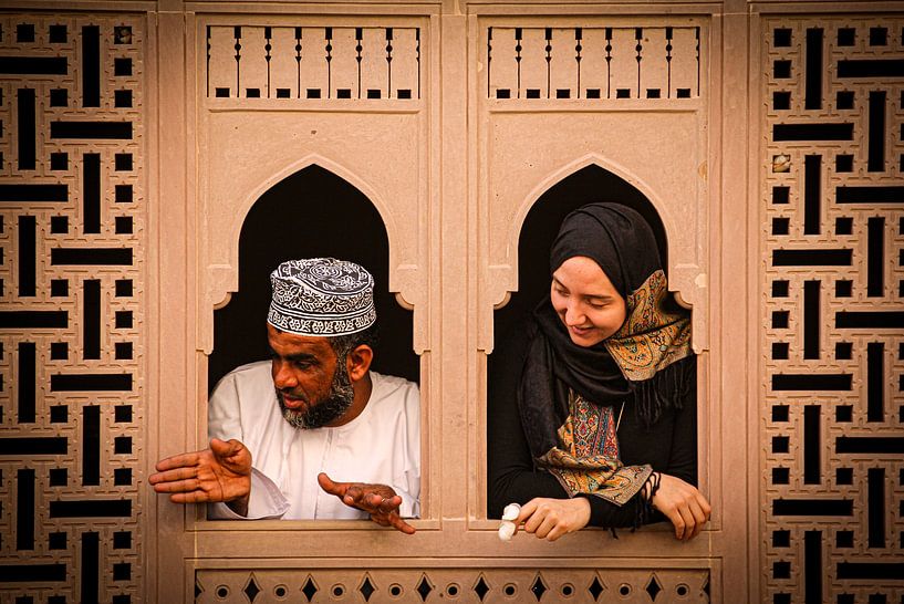 Lokale bevolking, Muscat, Oman van Travel Tips and Stories