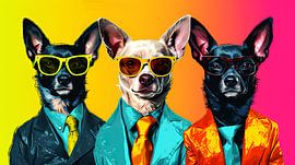 Warhol: Chihuahua-Chic von ByNoukk
