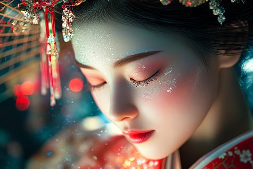 japanse moderne kunst neon