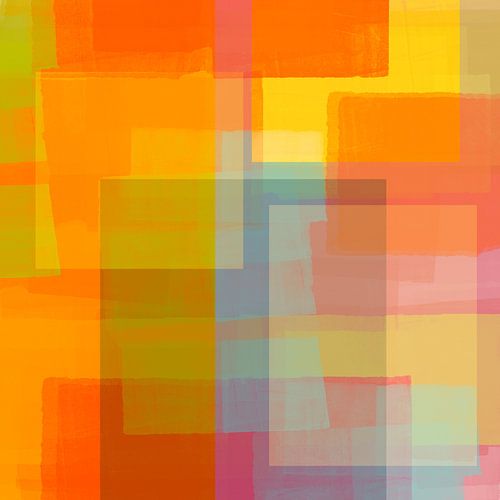 Pop van kleur. Kleurblokken in felle kleuren nr. 6