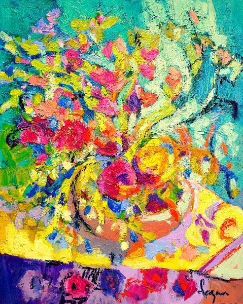Strahlende florale Harmonie von Dorothy Fagan