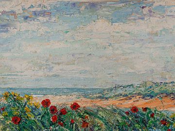 Poppies by the Sea