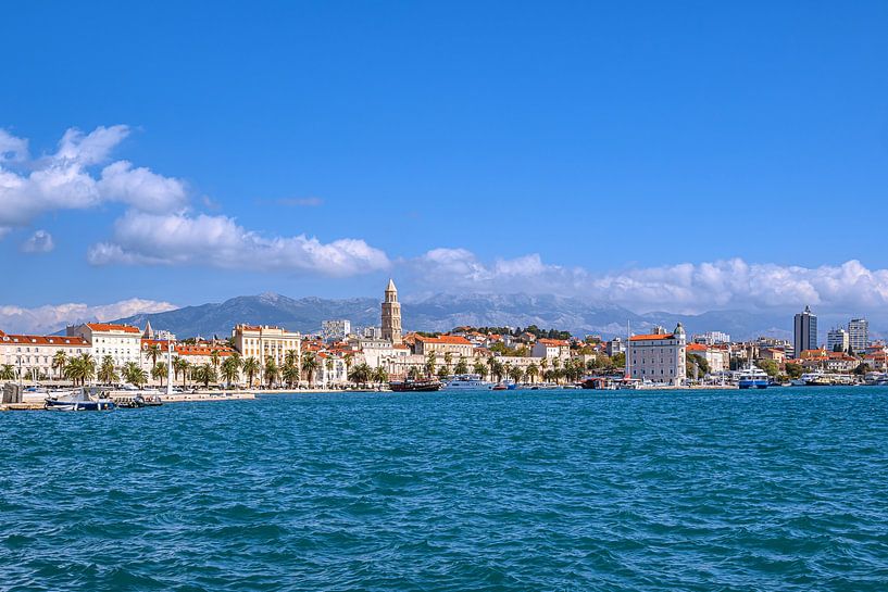 Kroatien : Blick auf den Hafen von Split von Photoart-Naegele