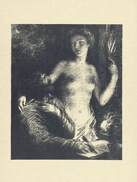 Inspiration Die Prüfung, Henri Fantin-Latour, 1895 von Atelier Liesjes