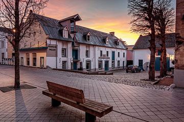 Fransche Molen in Valkenburg @ Blue Hour van Rob Boon