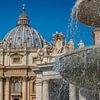 St. Peter's Basilica in het Vaticaan van Castro Sanderson