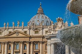 St. Peter's Basilica in the Vatican by Castro Sanderson