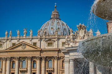St. Peter's Basilica in the Vatican by Castro Sanderson