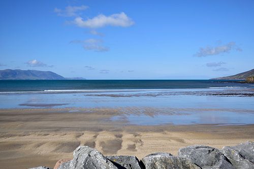 Laagwater bij Inch Beach