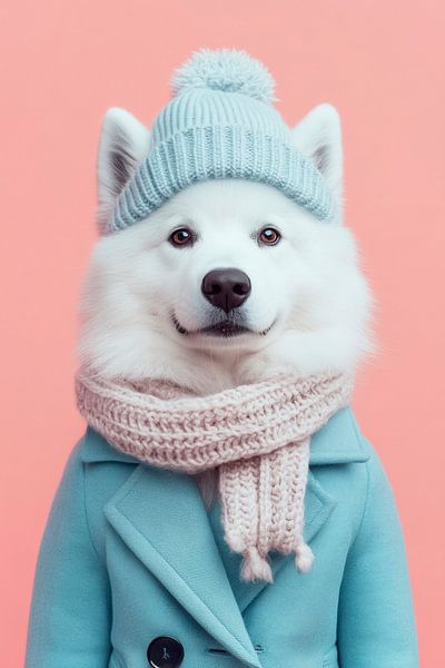 Samoyed von Poster Art Shop