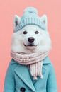 Samoyed von Poster Art Shop Miniaturansicht