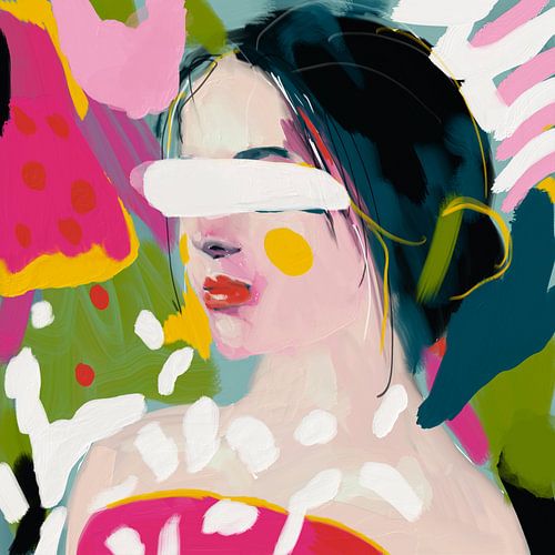 La Lunetricotee - female portrait