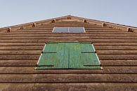 Farm shed with green shutters by Andrea de Grauw thumbnail