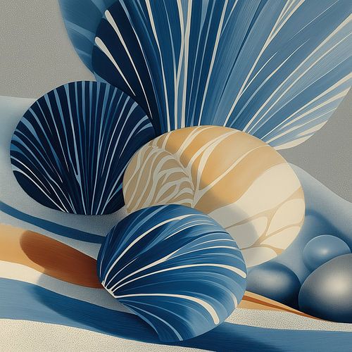 Schelpen op het strand