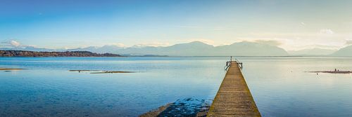 Chiemsee in winter