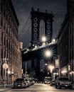 Manhattan bridge at Dumbo Brooklyn by Tubray thumbnail