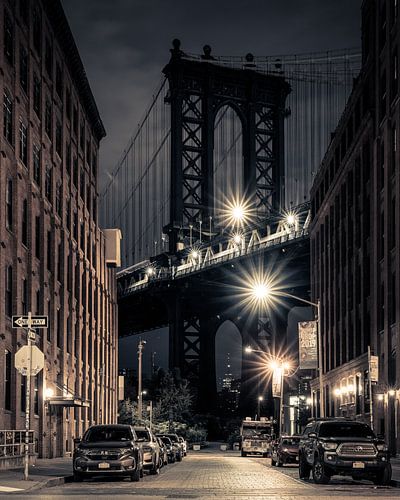 Manhatten bridge at Dumbo Brooklyn