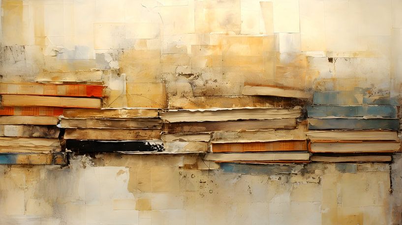 Wall of books by Heike Hultsch