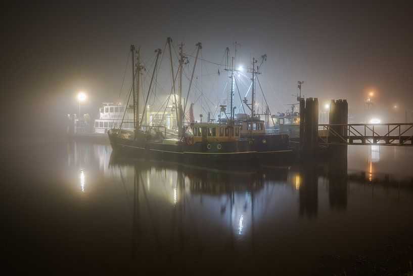Cutters in the fog by Jan Georg Meijer