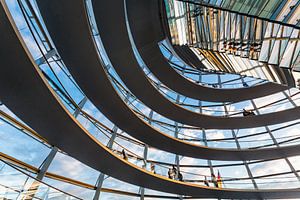 Koepel Reichstaggebouw van Steve Van Hoyweghen