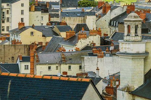 Roofs, chimneys and facades in France