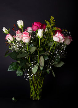 Blumen in Vase