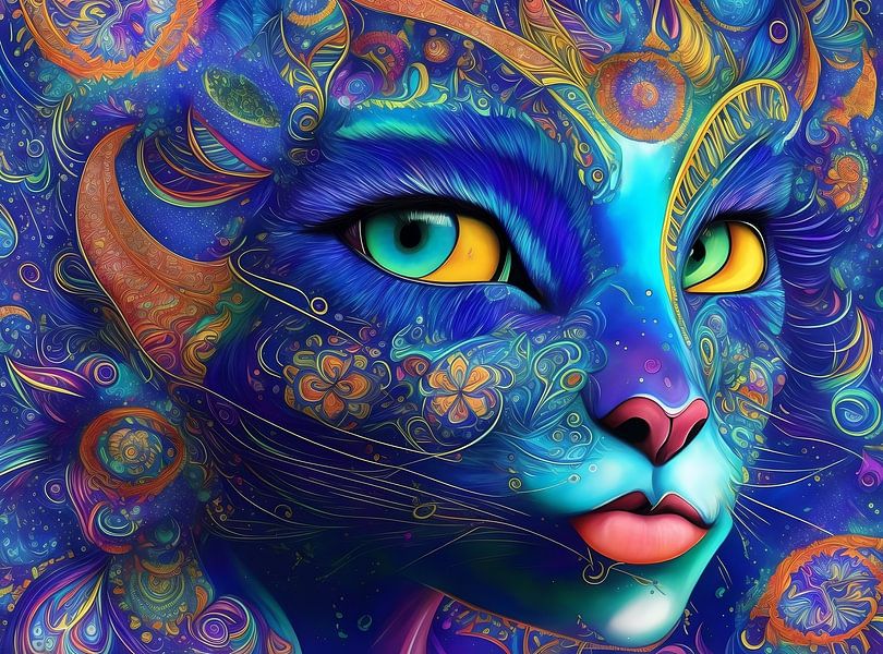 The cat woman by DeVerviersBelgium
