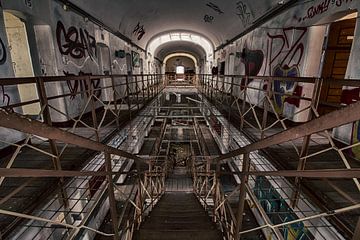 JVA Prison - Urban exploring Germany by Frens van der Sluis