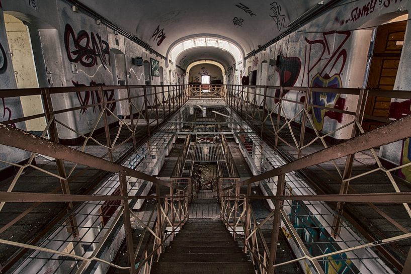 Prison JVA - Exploration urbaine de l'Allemagne par Frens van der Sluis