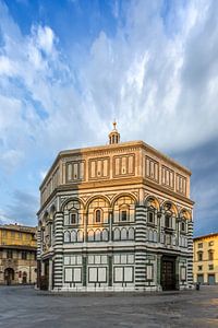 FLORENCE Baptistère San Giovanni au lever du soleil