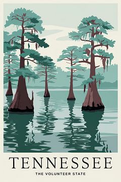 Tennessee by Poster Art Shop