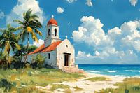 The little church and the sea