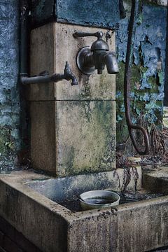 Urbex Waterpomp van Ingrid Van Damme fotografie