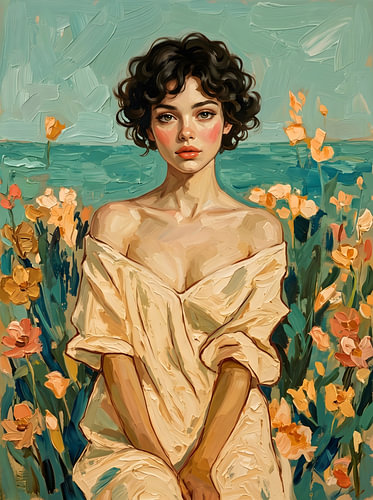 Elegante Frau