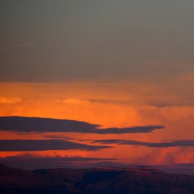 Sunset White Sands - New Mexico van Tonny Swinkels