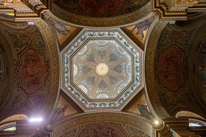 Plafond de l'intérieur de la cathédrale d'Alexandrie
