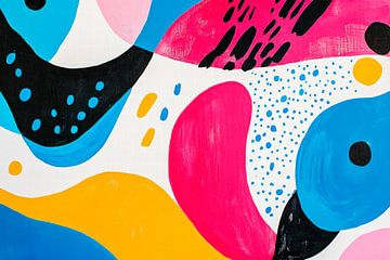 Colourful abstraction - Creative design by Poster Art Shop