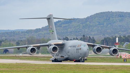 U.S. Air Force Boeing C-17 Globemaster III.