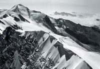 Mountaineers on the Breithorn