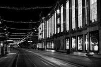 Das Bijenkorf bei Nacht