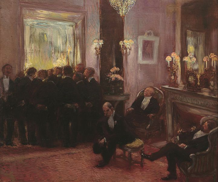 Waiting for the Decision of the Committee, Gaston de La Touche by Masterful Masters