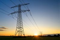 Electricity masts