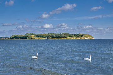 Blick auf Klein Zicker,Insel Rügen,Ostsee,MVP,Deutschland von Peter Eckert