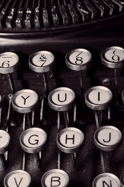 Oude typemachine van Markus Wegner